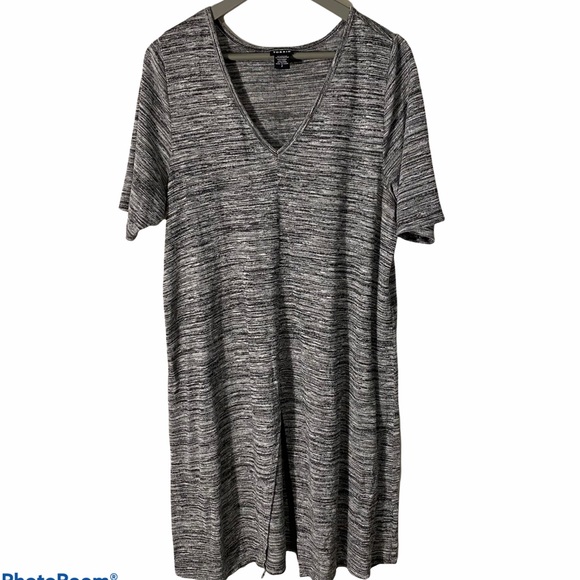 torrid Tops - Torrid Space Dye Tunic/ Dress Gray Torrid Sz 2
